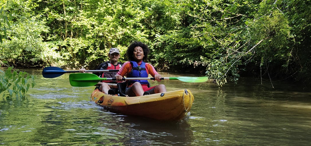 balade en canoe kayak dans l'oise